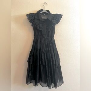 Wednesday Addams Halloween costume - Gently Worn - Size 4-6